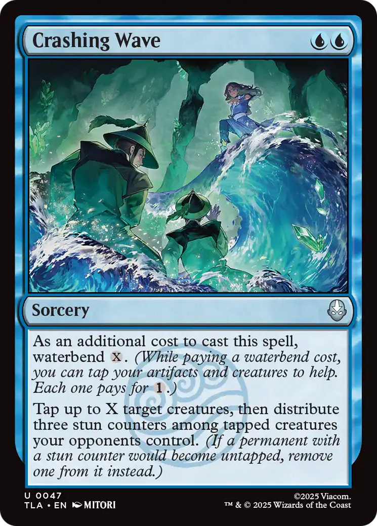 Crashing Wave [Avatar: The Last Airbender] | Card Merchant Takapuna