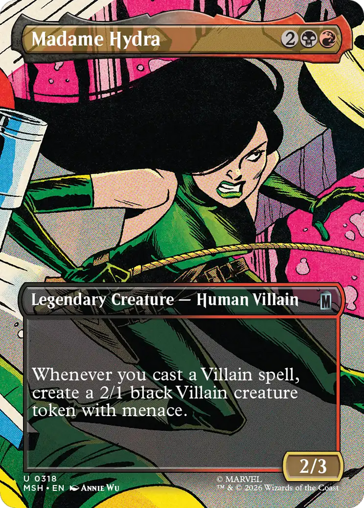 Madame Hydra (Borderless) [Marvel Super Heroes] | Card Merchant Takapuna