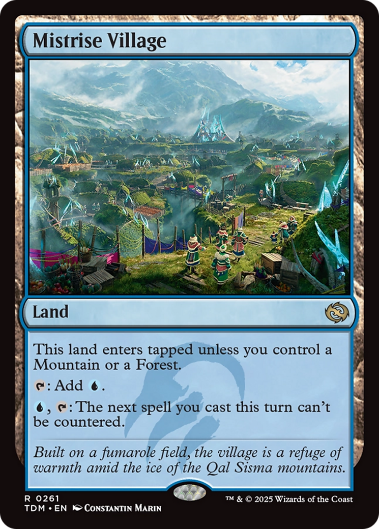 Mistrise Village [Tarkir: Dragonstorm] | Card Merchant Takapuna