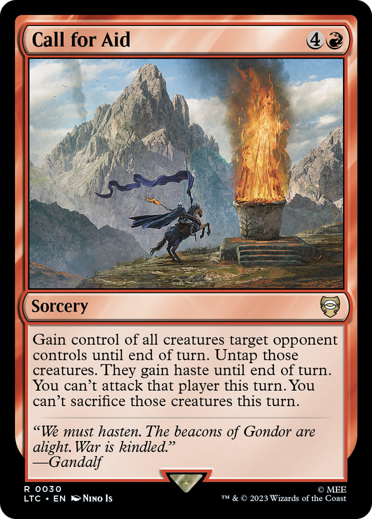Call for Aid [The Lord of the Rings: Tales of Middle-Earth Commander] | Card Merchant Takapuna