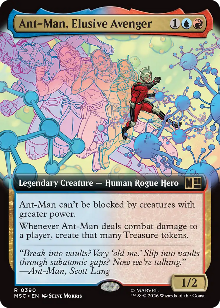 Ant-Man, Elusive Avenger (Extended Art) [Marvel Super Heroes Commander] | Card Merchant Takapuna