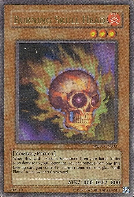 Burning Skull Head [WB01-EN003] Ultra Rare | Card Merchant Takapuna