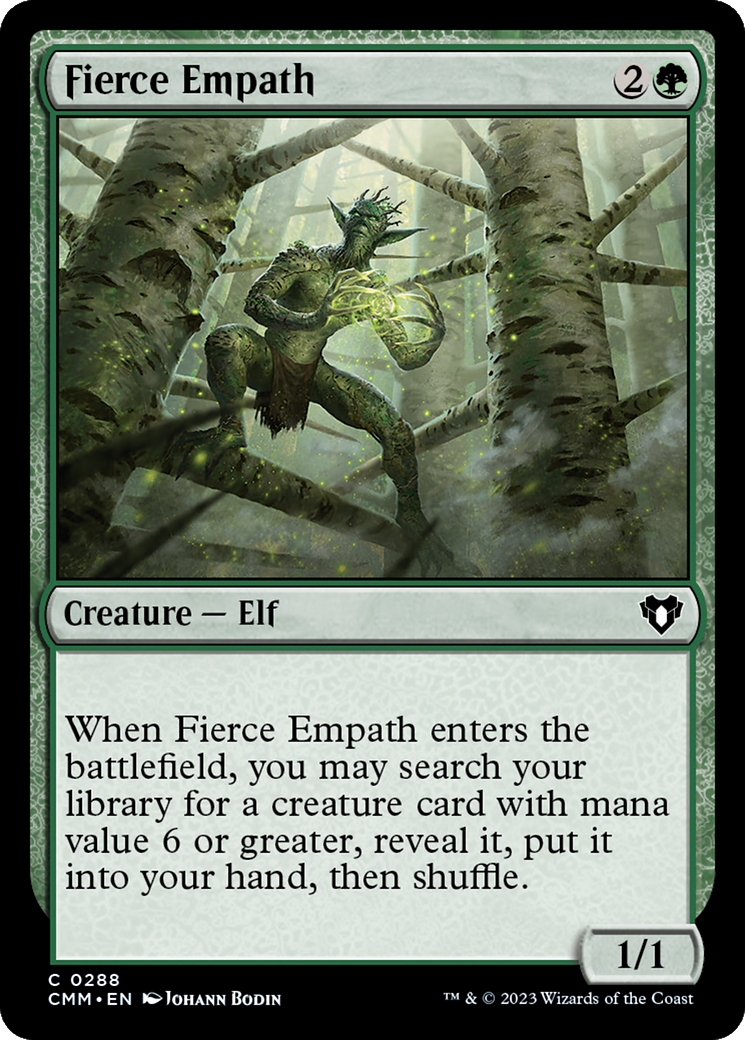 Fierce Empath [Commander Masters] | Card Merchant Takapuna
