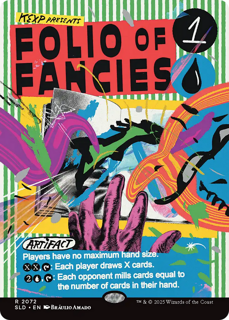 Folio of Fancies [Secret Lair Drop Series] | Card Merchant Takapuna