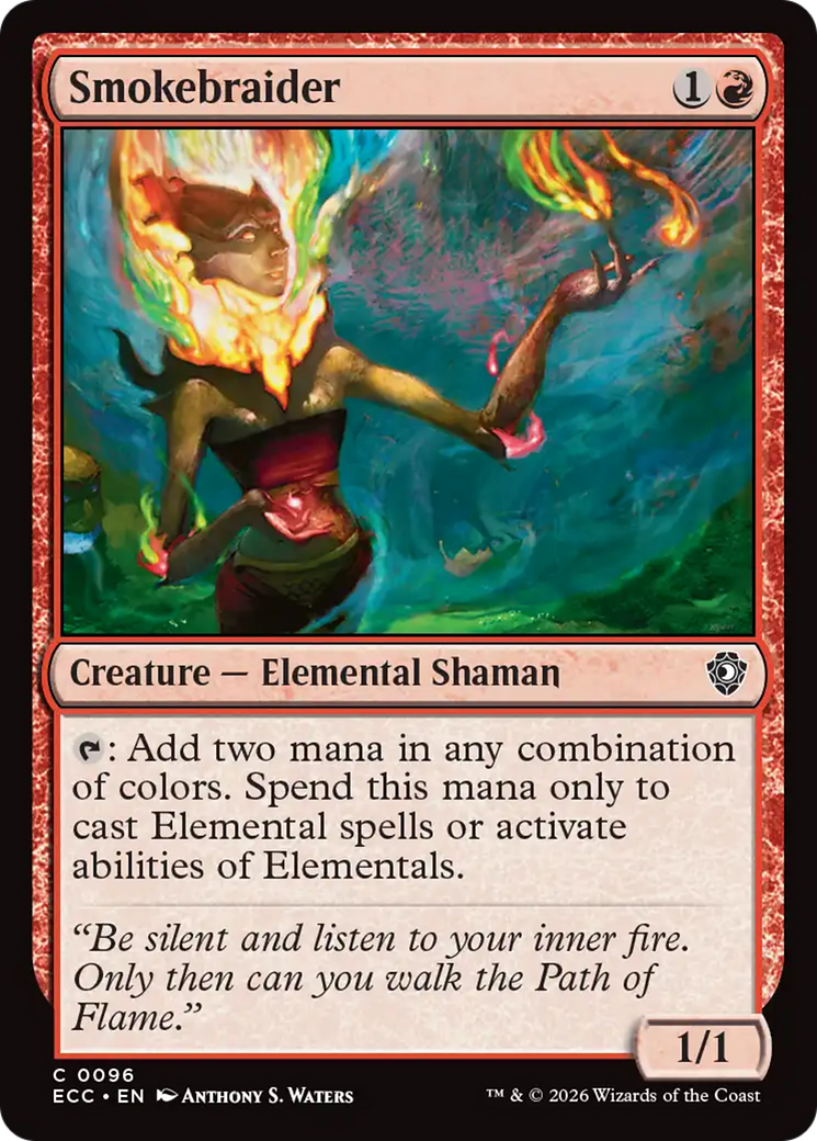Smokebraider [Lorwyn Eclipsed Commander] | Card Merchant Takapuna