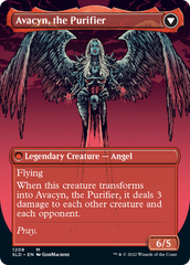 Archangel Avacyn // Avacyn, the Purifier (Display Commander) (Borderless) [Secret Lair: From Cute to Brute] | Card Merchant Takapuna