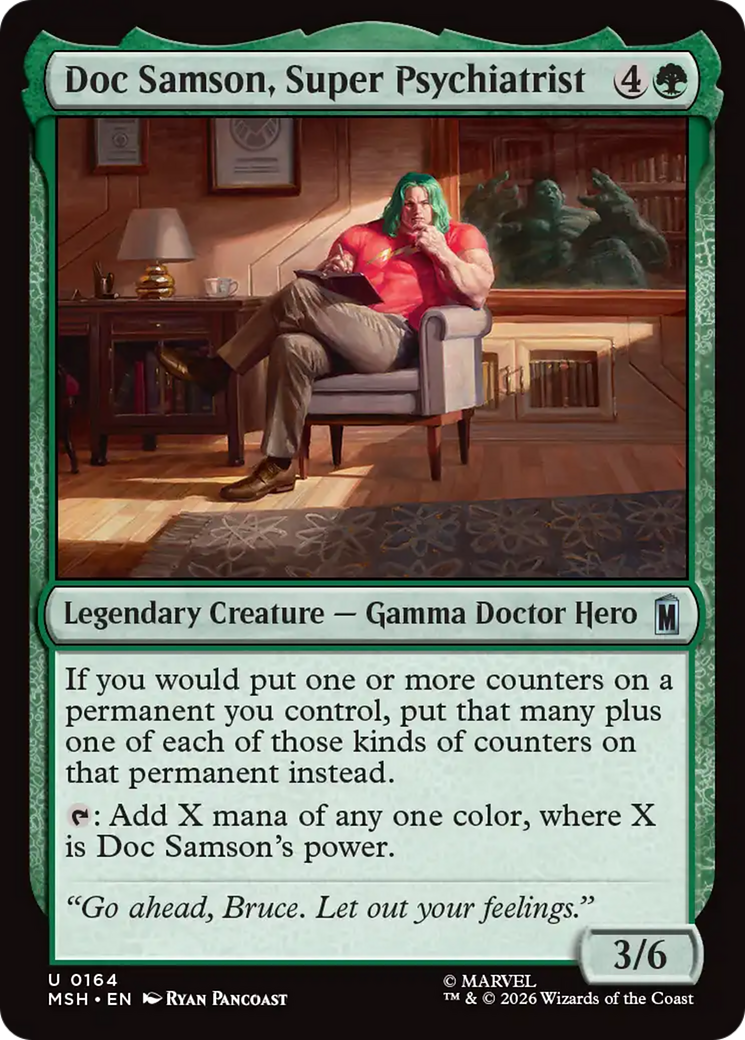 Doc Samson, Super Psychiatrist [Marvel Super Heroes] | Card Merchant Takapuna
