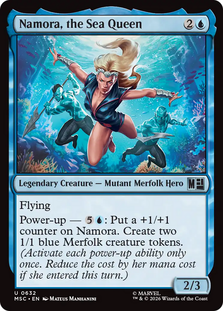 Namora, the Sea Queen [Marvel Super Heroes Commander] | Card Merchant Takapuna