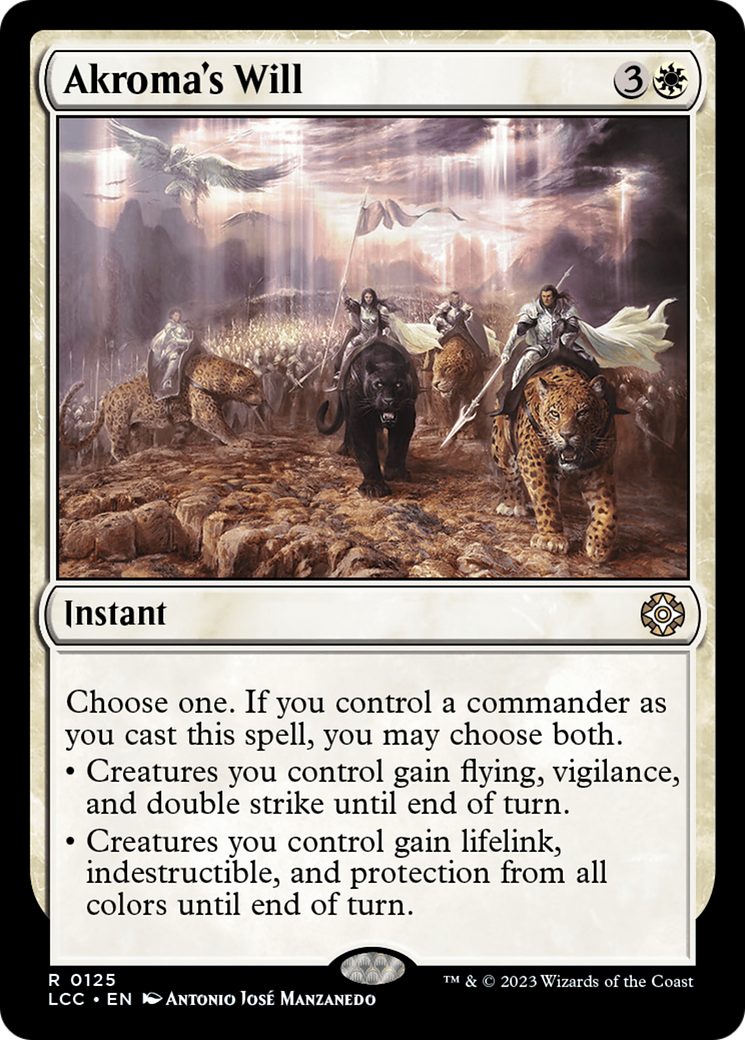 Akroma's Will [The Lost Caverns of Ixalan Commander] | Card Merchant Takapuna