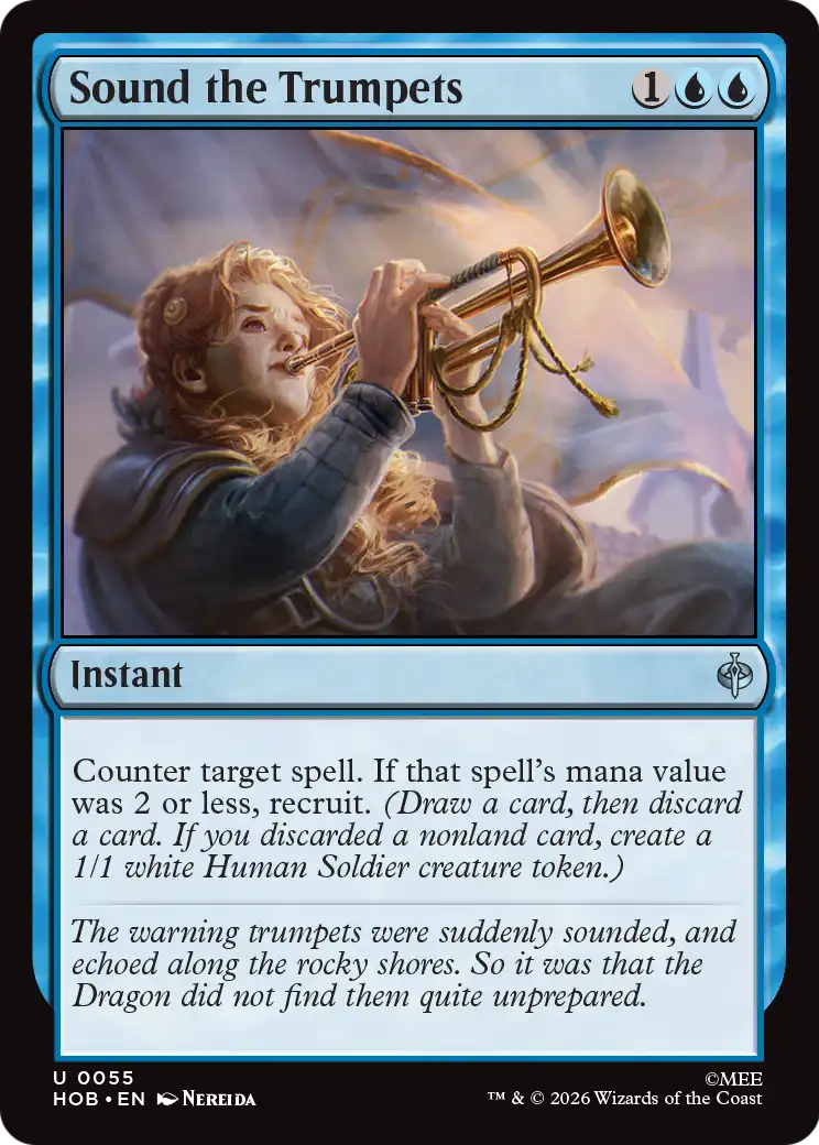 Sound the Trumpets [The Hobbit] | Card Merchant Takapuna