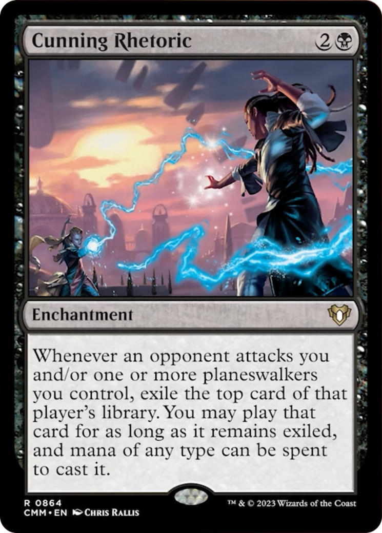 Cunning Rhetoric [Commander Masters] | Card Merchant Takapuna