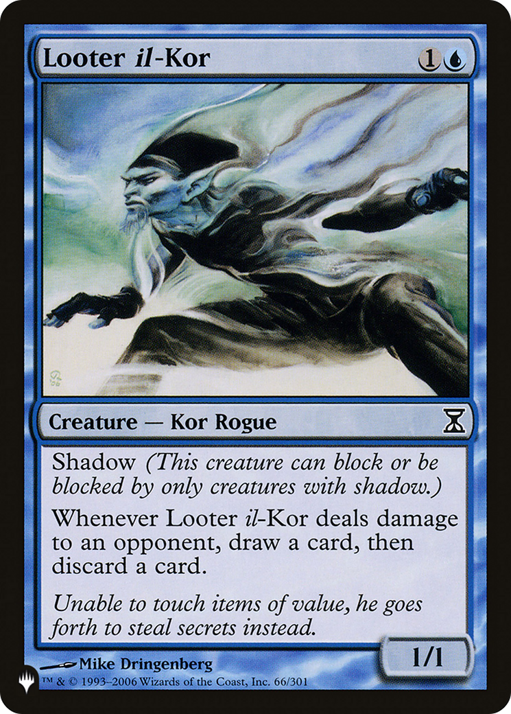Looter il-Kor [The List] | Card Merchant Takapuna
