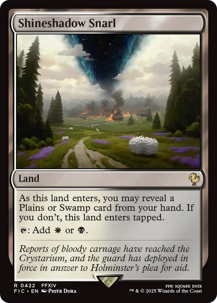 Shineshadow Snarl [FINAL FANTASY Commander] | Card Merchant Takapuna