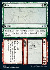 Road // Ruin (Sketch) [Modern Horizons 2] | Card Merchant Takapuna