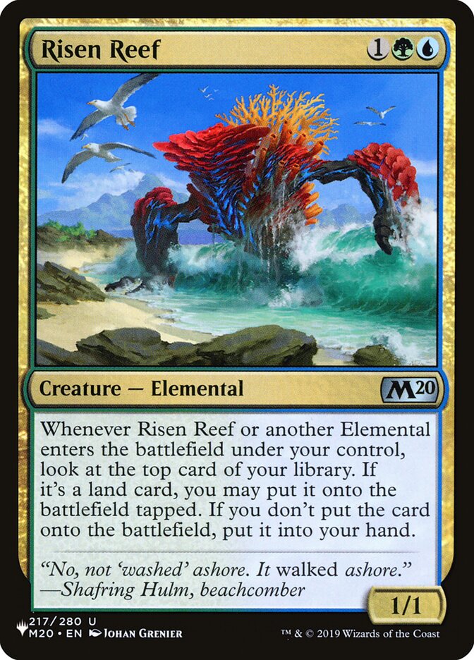 Risen Reef [The List] | Card Merchant Takapuna