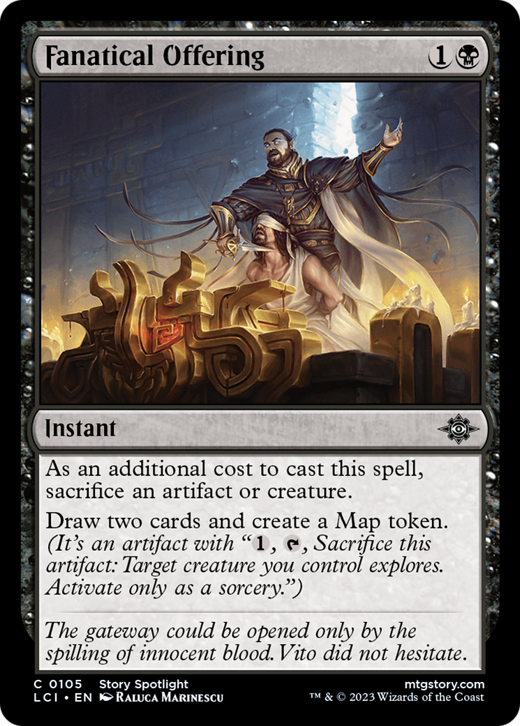 Fanatical Offering [The Lost Caverns of Ixalan] | Card Merchant Takapuna