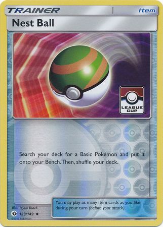 Nest Ball (123/149) (League Promo) [Sun & Moon: Base Set] | Card Merchant Takapuna