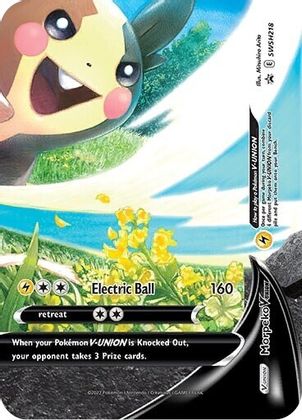 Morpeko V-UNION (SWSH218) [Sword & Shield: Black Star Promos] | Card Merchant Takapuna
