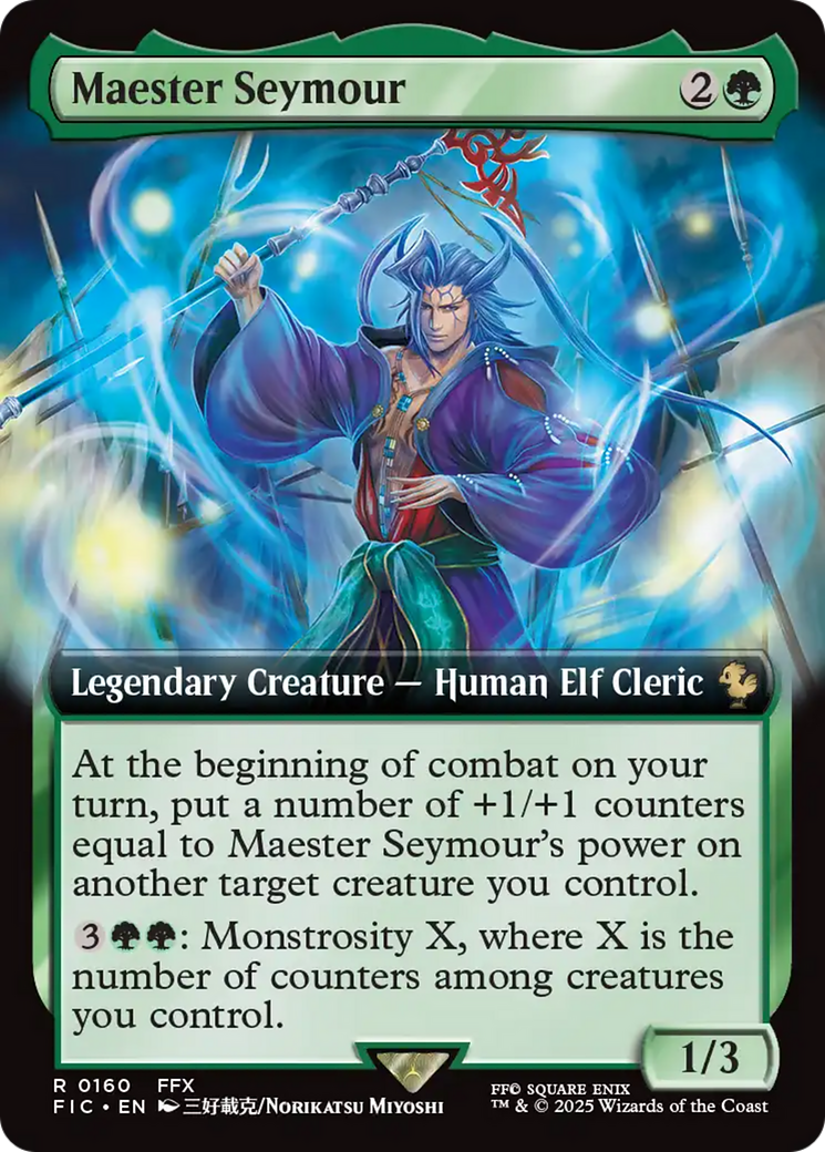 Maester Seymour (Extended Art) [FINAL FANTASY Commander] | Card Merchant Takapuna