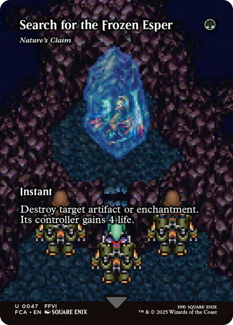 Search for the Frozen Esper - Nature's Claim (Showcase) [FINAL FANTASY : Through the Ages]