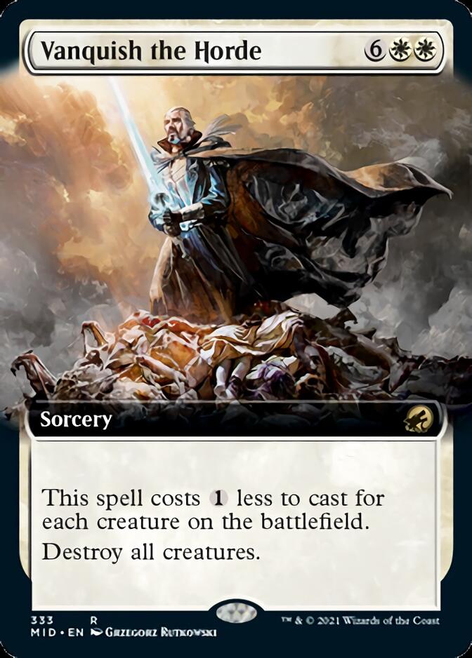 Vanquish the Horde (Extended Art) [Innistrad: Midnight Hunt] | Card Merchant Takapuna