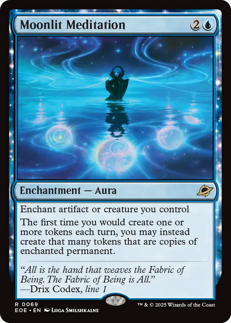 Moonlit Meditation [Edge of Eternities] | Card Merchant Takapuna