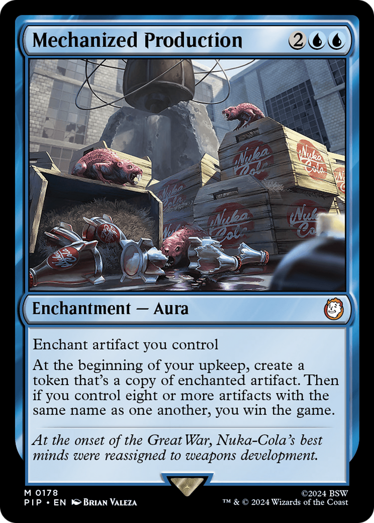 Mechanized Production [Fallout] | Card Merchant Takapuna