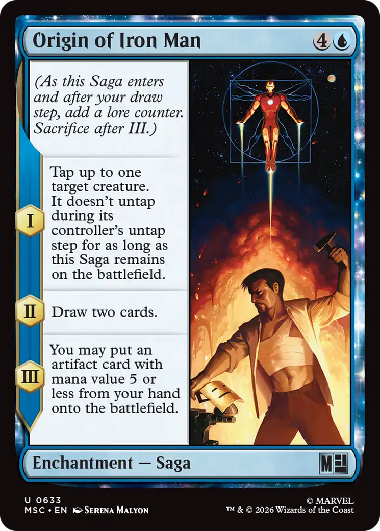 Origin of Iron Man [Marvel Super Heroes Commander] | Card Merchant Takapuna
