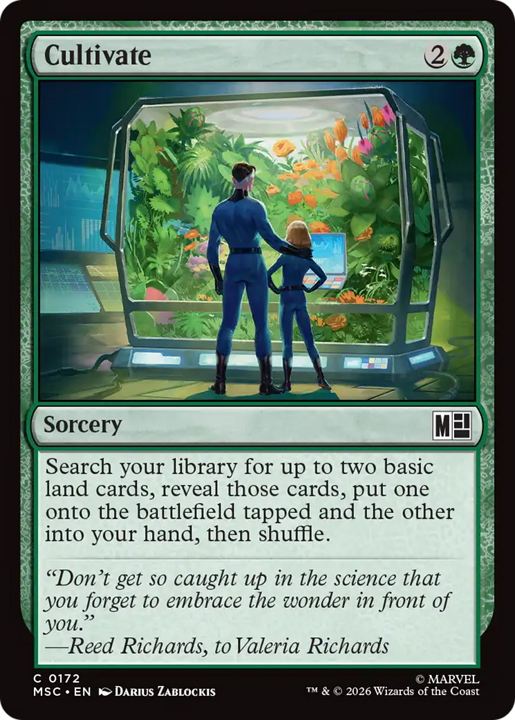 Cultivate [Marvel Super Heroes Commander] | Card Merchant Takapuna