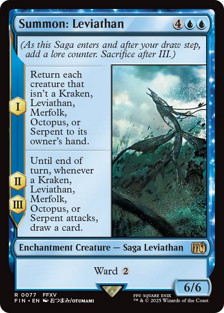 Summon: Leviathan [FINAL FANTASY] | Card Merchant Takapuna