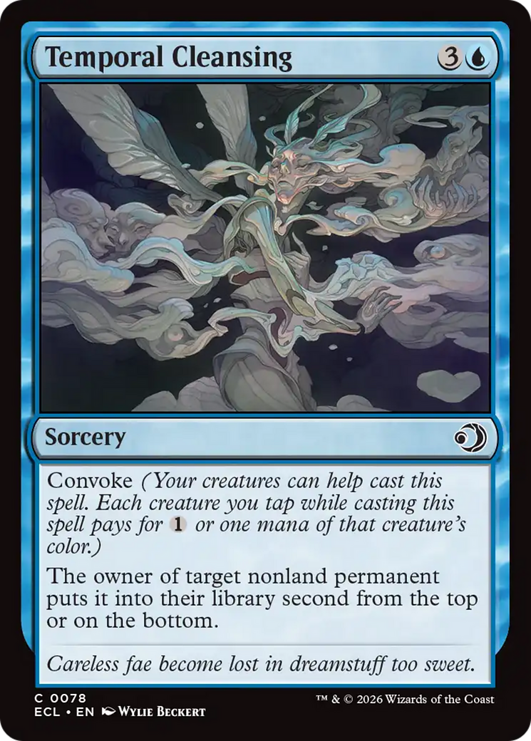 Temporal Cleansing [Lorwyn Eclipsed] | Card Merchant Takapuna