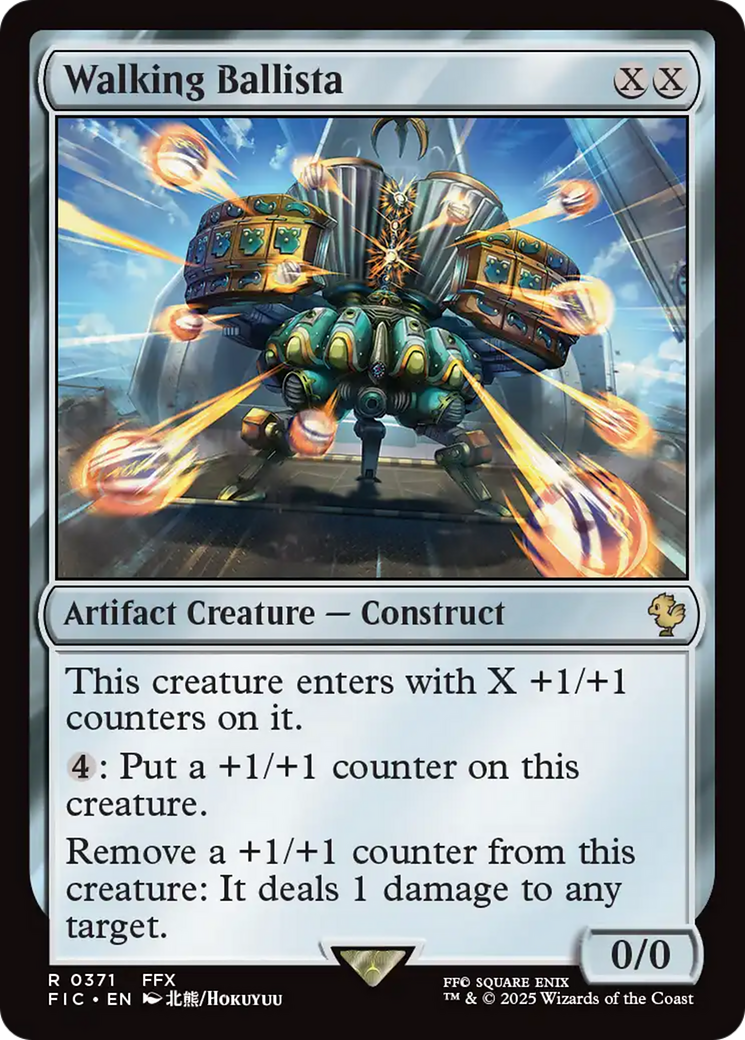 Walking Ballista [FINAL FANTASY Commander] | Card Merchant Takapuna