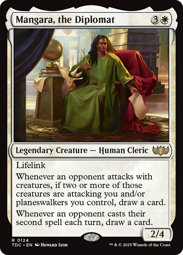 Mangara, the Diplomat [Tarkir: Dragonstorm Commander] | Card Merchant Takapuna