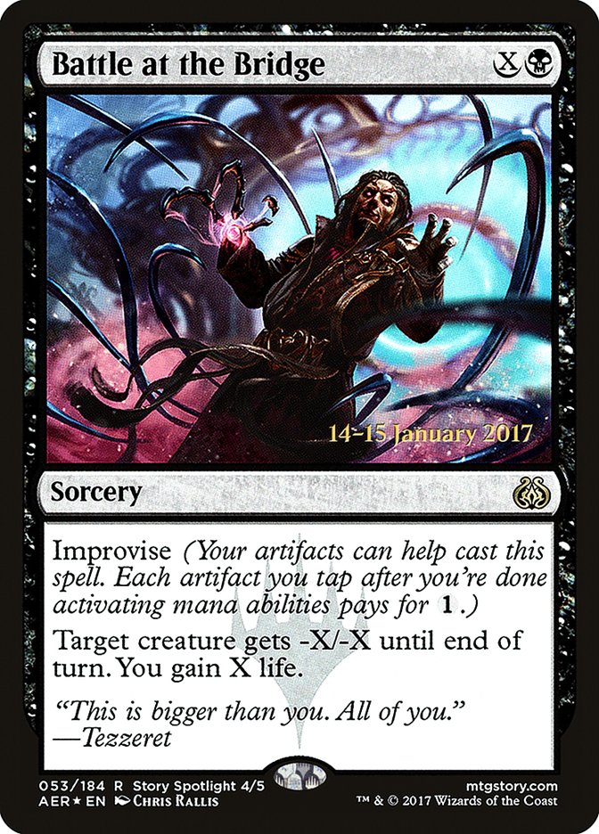 Battle at the Bridge [Aether Revolt Prerelease Promos] | Card Merchant Takapuna
