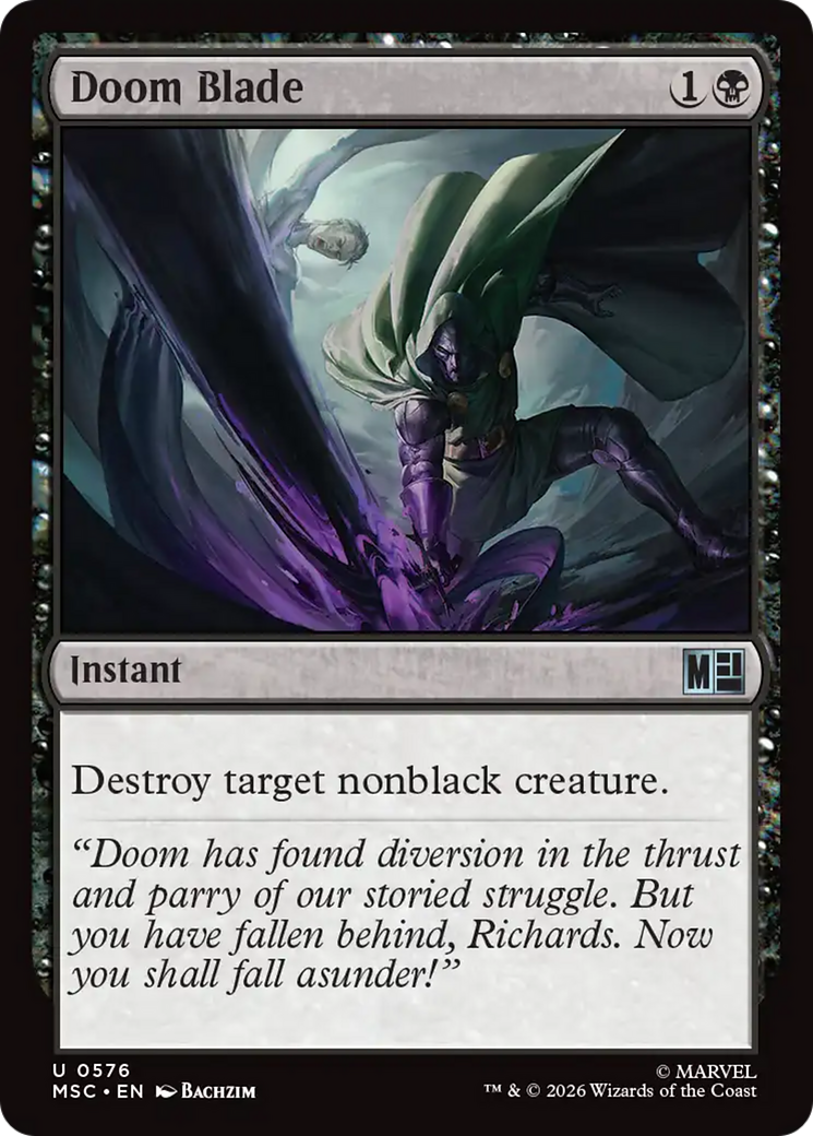 Doom Blade [Marvel Super Heroes Commander] | Card Merchant Takapuna
