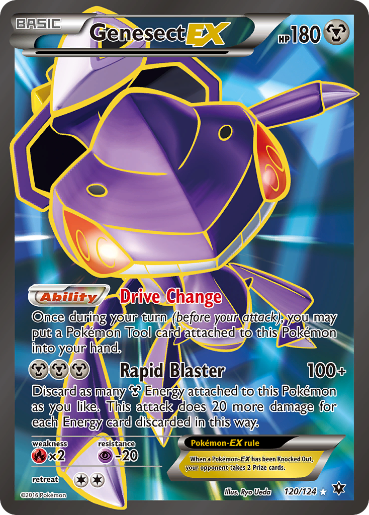 Genesect EX (120/124) [XY: Fates Collide] | Card Merchant Takapuna
