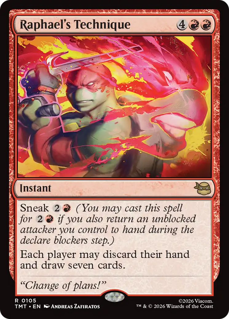 Raphael's Technique [Teenage Mutant Ninja Turtles] | Card Merchant Takapuna