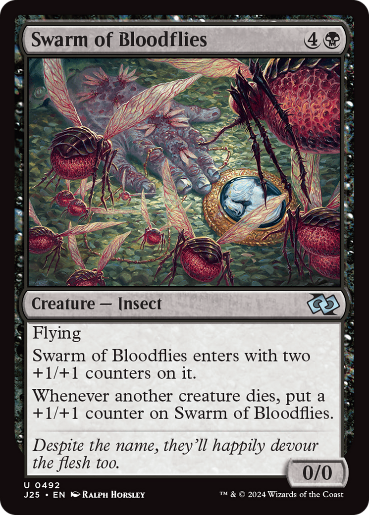 Swarm of Bloodflies [Foundations Jumpstart] | Card Merchant Takapuna
