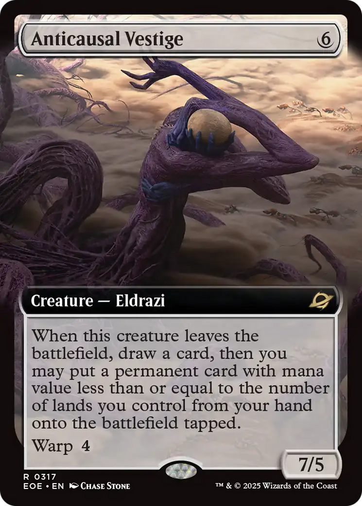 Anticausal Vestige (Extended Art) [Edge of Eternities] | Card Merchant Takapuna