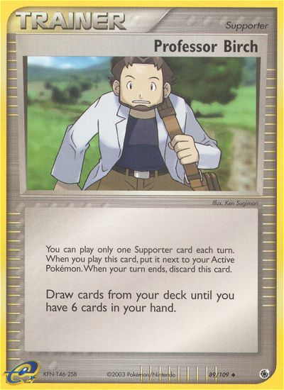 Professor Birch (89/109) [EX: Ruby & Sapphire] | Card Merchant Takapuna