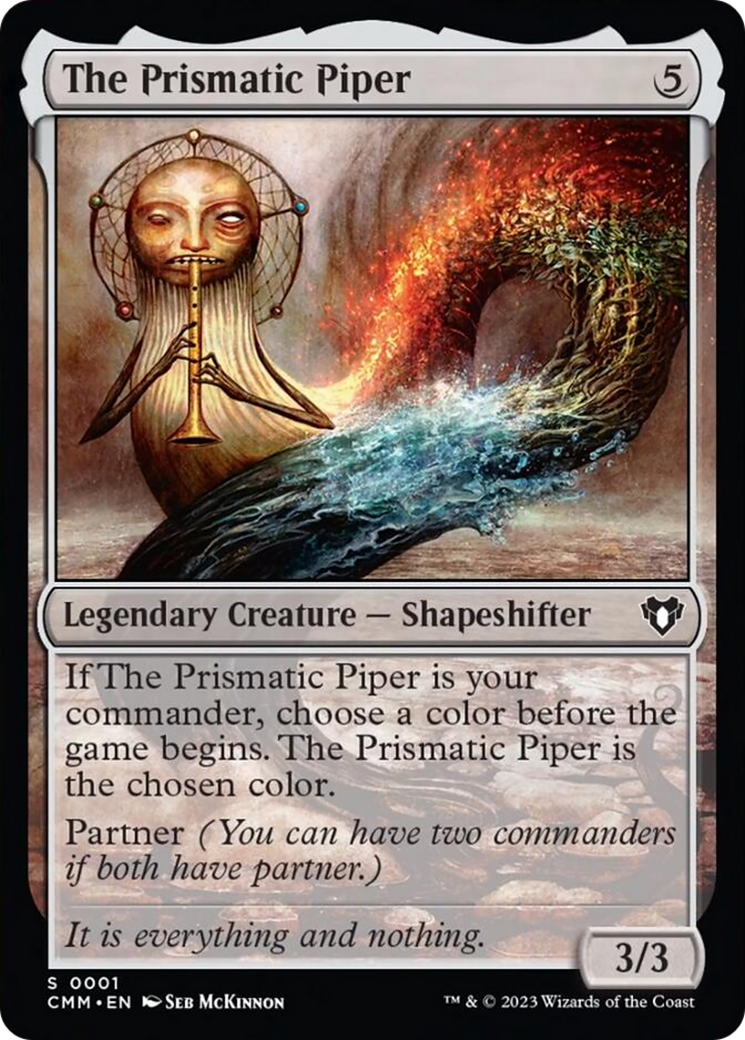 The Prismatic Piper [Commander Masters] | Card Merchant Takapuna