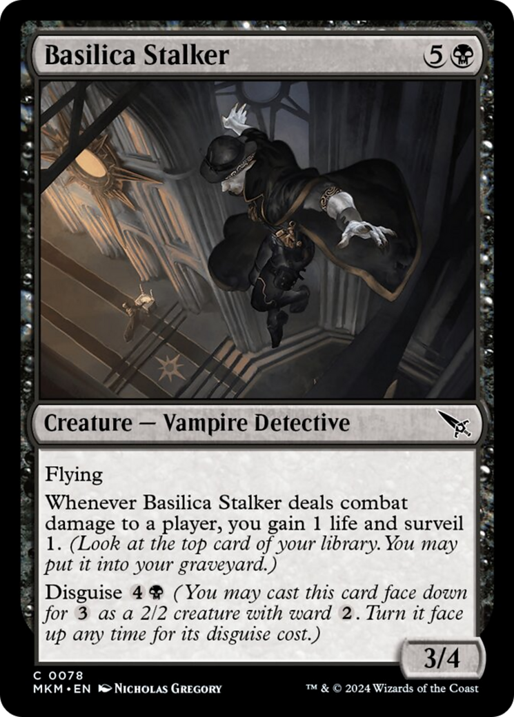 Basilica Stalker [Murders at Karlov Manor] | Card Merchant Takapuna