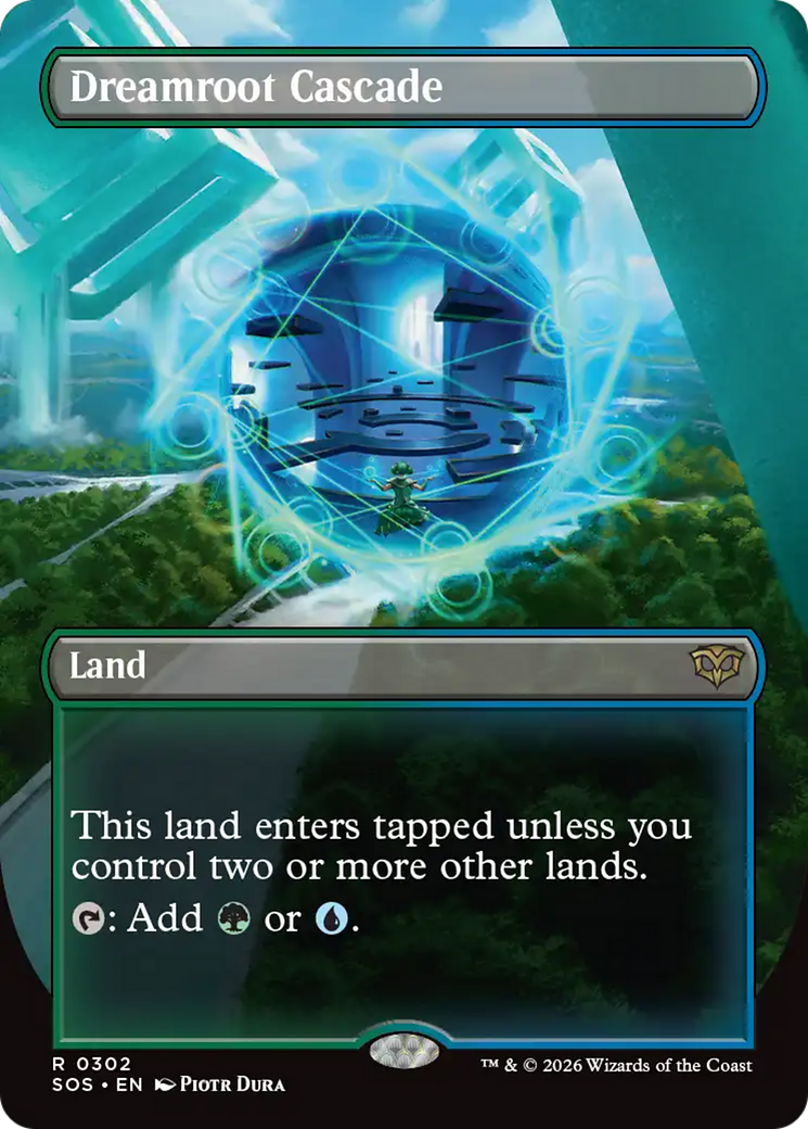 Dreamroot Cascade (Borderless) [Secrets of Strixhaven] | Card Merchant Takapuna