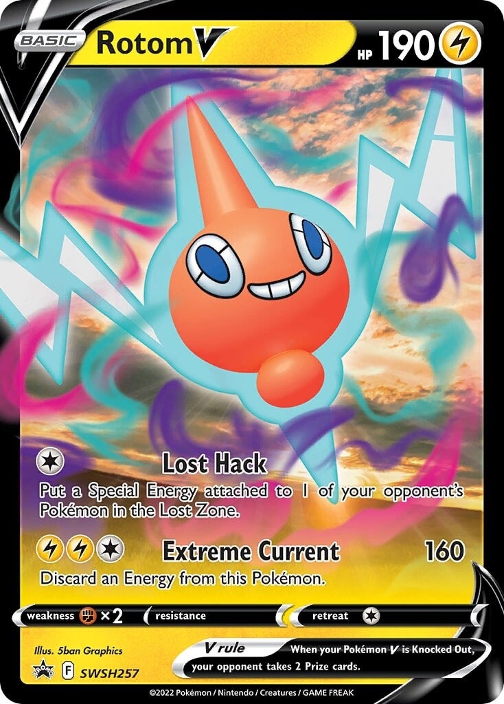 Rotom V (SWSH257) [Sword & Shield: Black Star Promos] | Card Merchant Takapuna