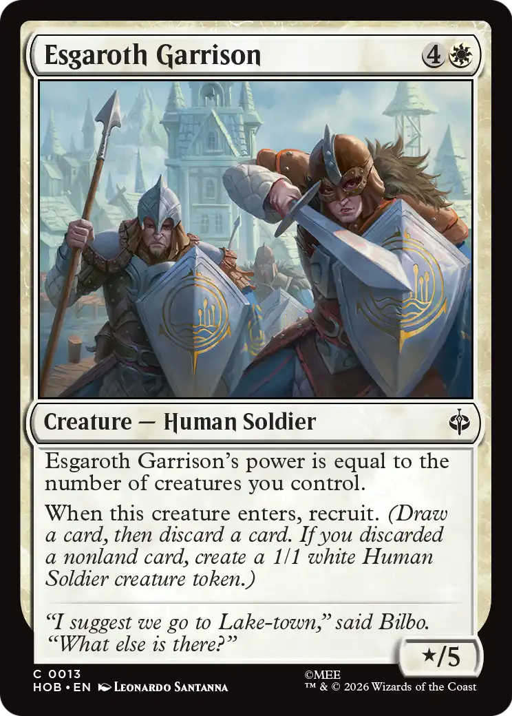 Esgaroth Garrison [The Hobbit] | Card Merchant Takapuna
