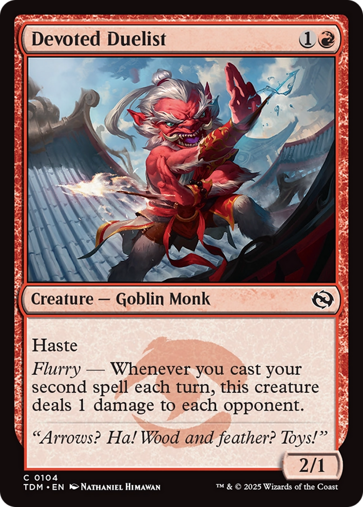 Devoted Duelist [Tarkir: Dragonstorm] | Card Merchant Takapuna