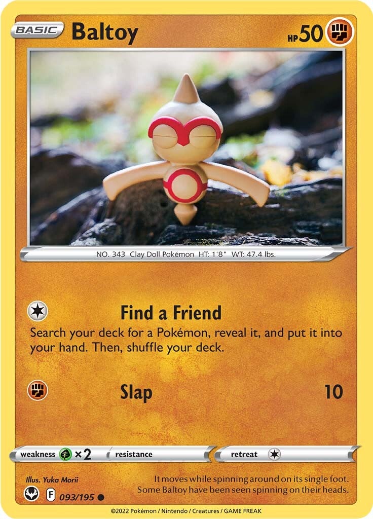 Baltoy (093/195) [Sword & Shield: Silver Tempest] | Card Merchant Takapuna