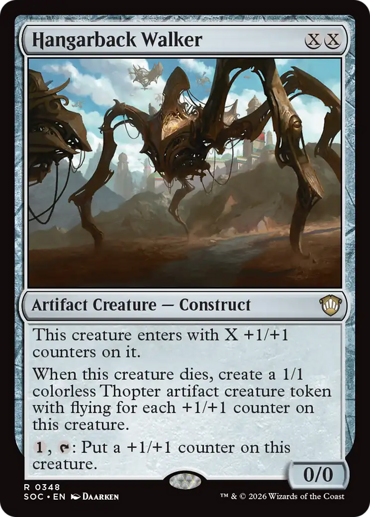 Hangarback Walker [Secrets of Strixhaven Commander] | Card Merchant Takapuna