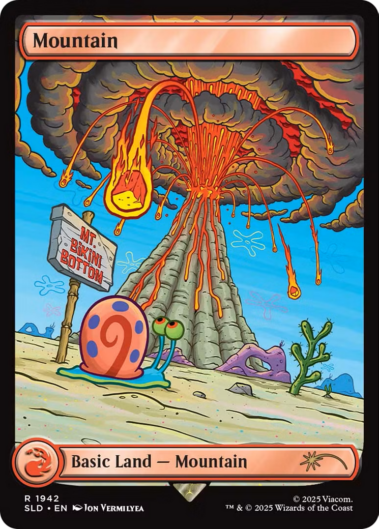 Mountain (1942) [Secret Lair Drop Series] | Card Merchant Takapuna