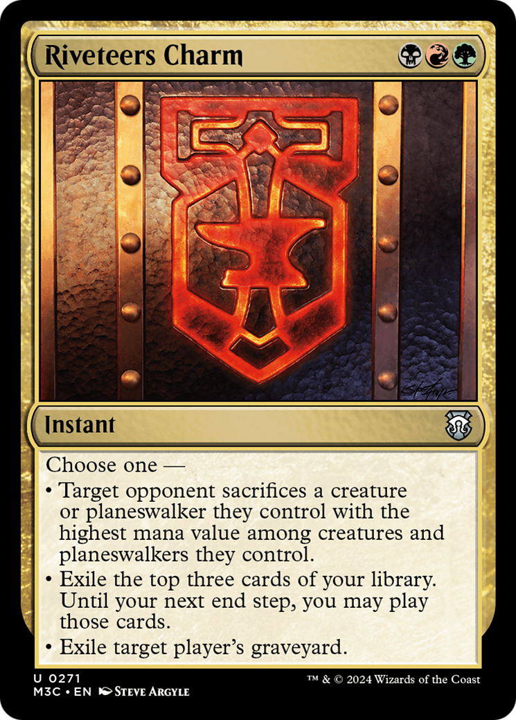 Riveteers Charm [Modern Horizons 3 Commander] | Card Merchant Takapuna